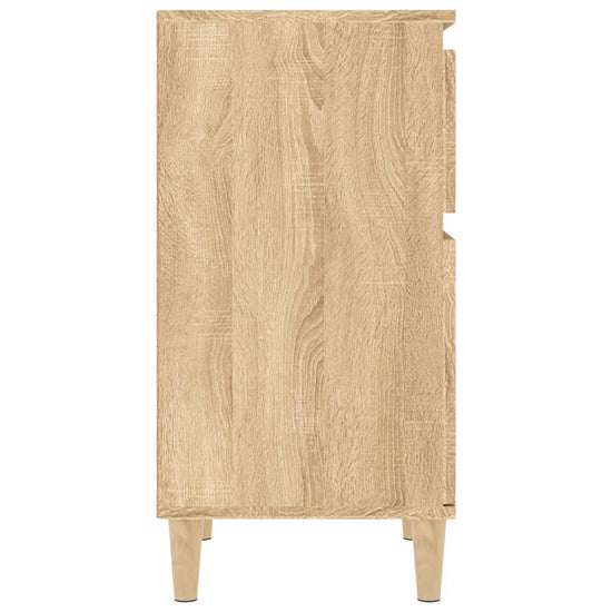 Nachtkastjes 2 st 40x35x70 cm bewerkt hout sonoma eikenkleurig MeubelReus
