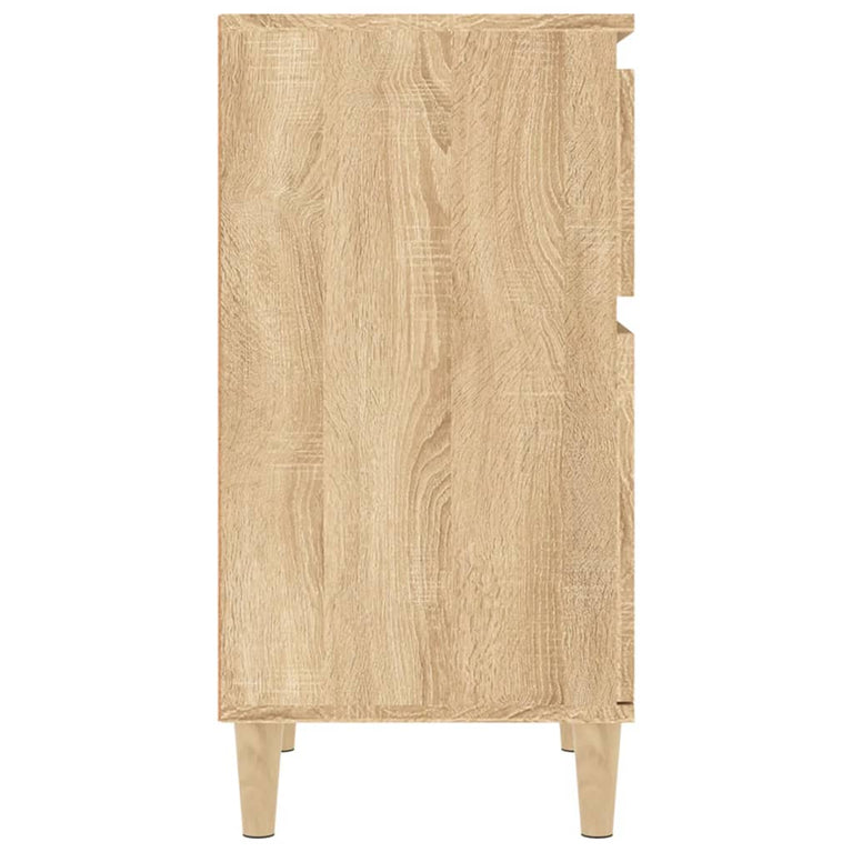 Nachtkastjes 2 st 40x35x70 cm bewerkt hout sonoma eikenkleurig MeubelReus