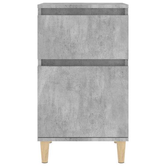 Nachtkastjes 2 st 40x35x70 cm betongrijs MeubelReus