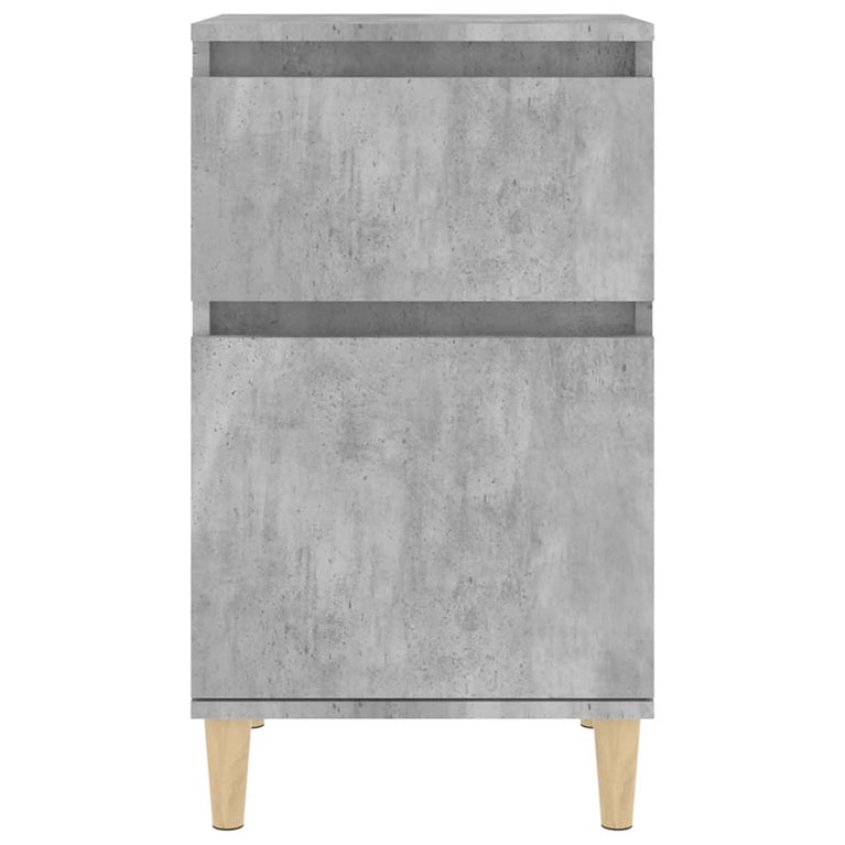 Nachtkastjes 2 st 40x35x70 cm betongrijs MeubelReus