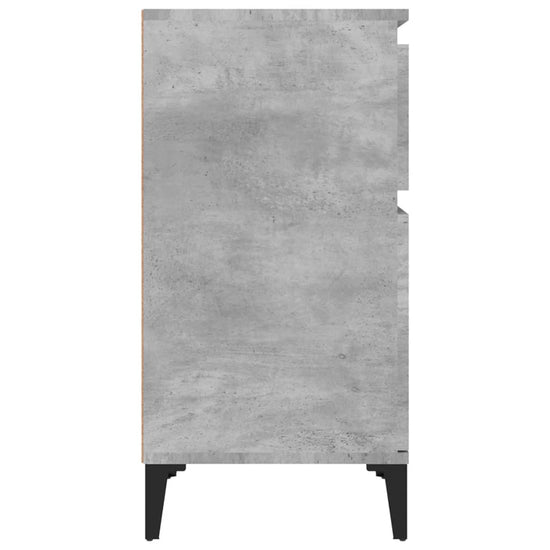 Nachtkastjes 2 st 40x35x70 cm betongrijs MeubelReus