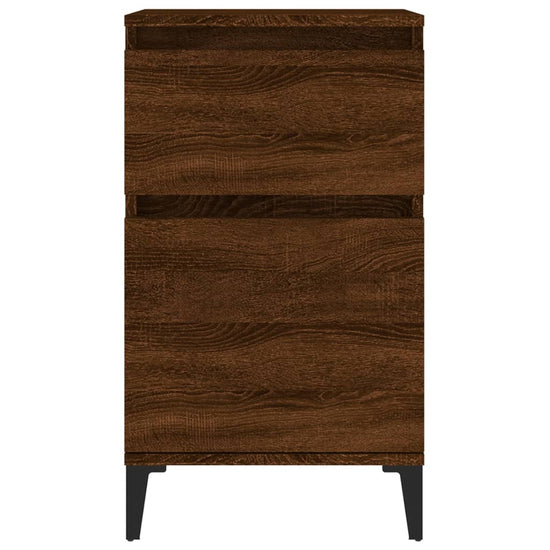 Nachtkastje 40x35x70 cm bruin eikenkleur MeubelReus