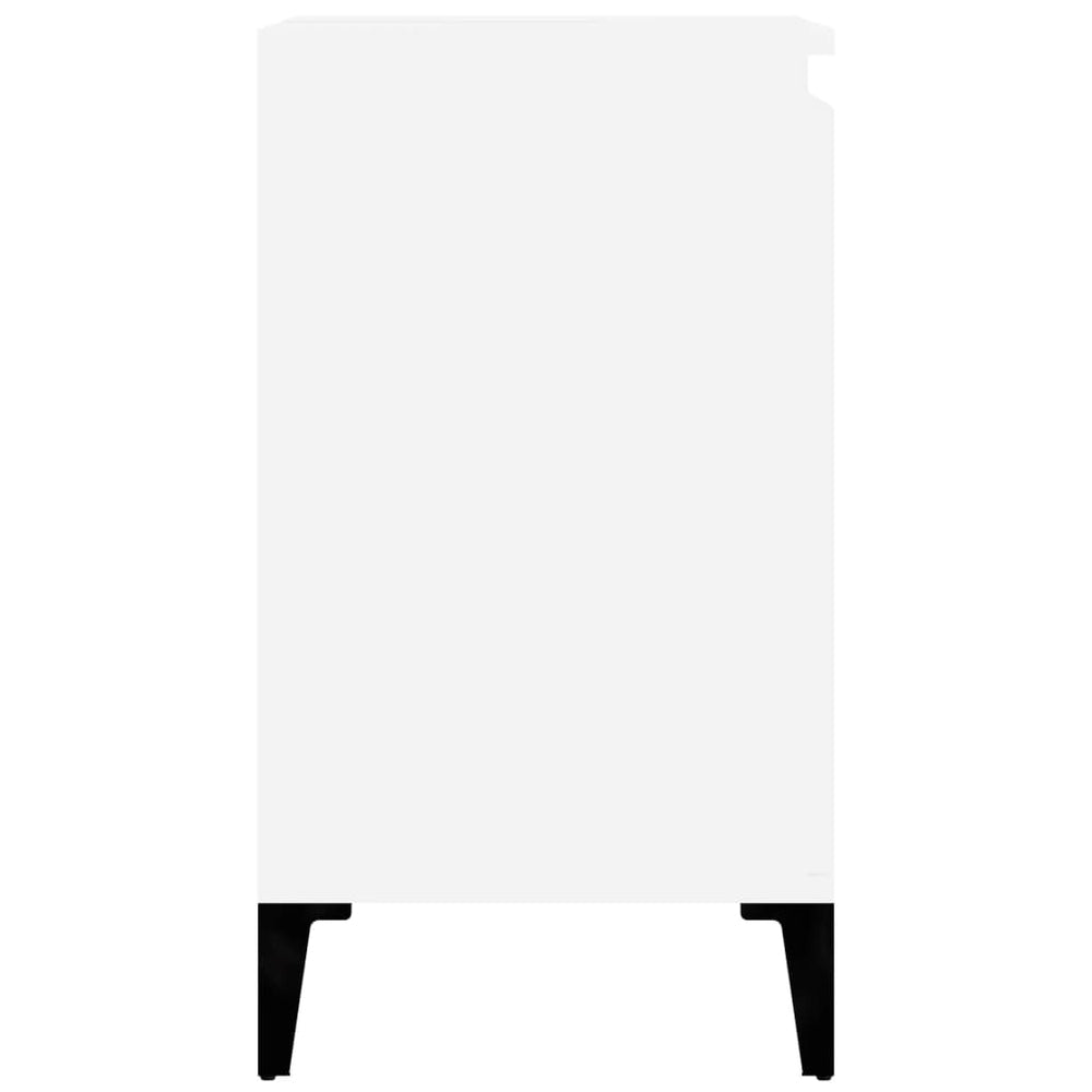 Wastafelkast 58x33x60 cm bewerkt hout wit MeubelReus