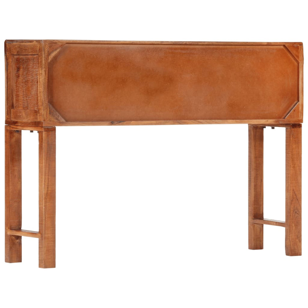 Wandtafel 120x32x80 cm massief ruw acaciahout MeubelReus