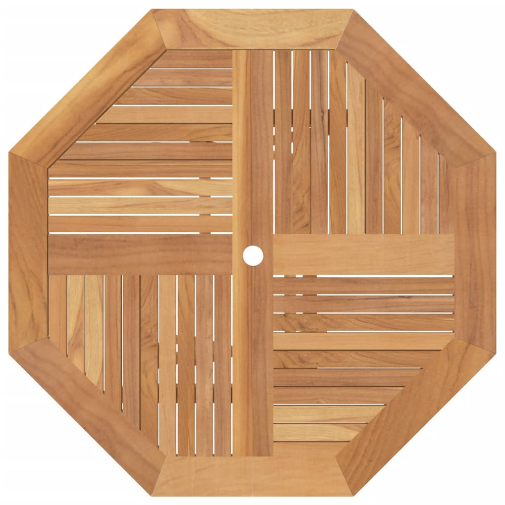 Tuintafel inklapbaar 120x120x75 cm massief teakhout MeubelReus