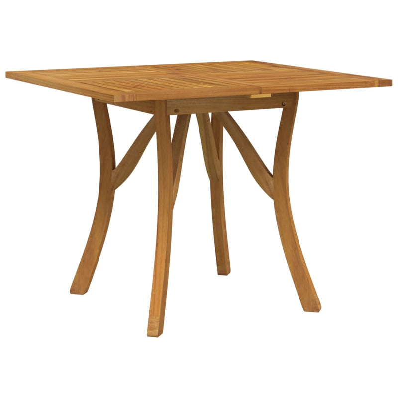 Tuintafel 85x85x75 cm massief acaciahout MeubelReus