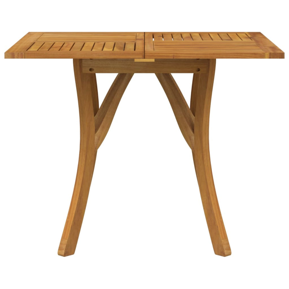 Tuintafel 85x85x75 cm massief acaciahout MeubelReus