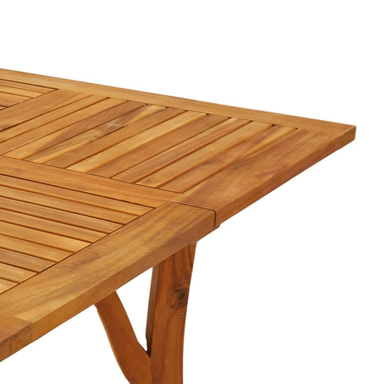 Tuintafel 85x85x75 cm massief acaciahout MeubelReus