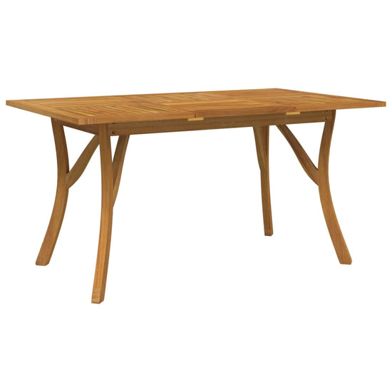 Tuintafel 150x90x75 cm massief acaciahout MeubelReus