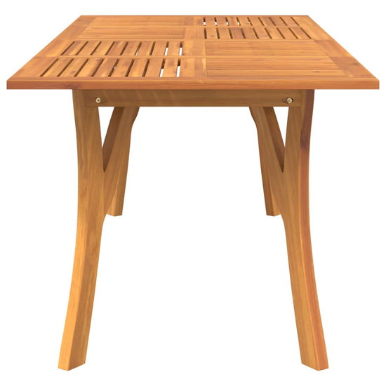 Tuintafel 200x90x75 cm massief acaciahout MeubelReus