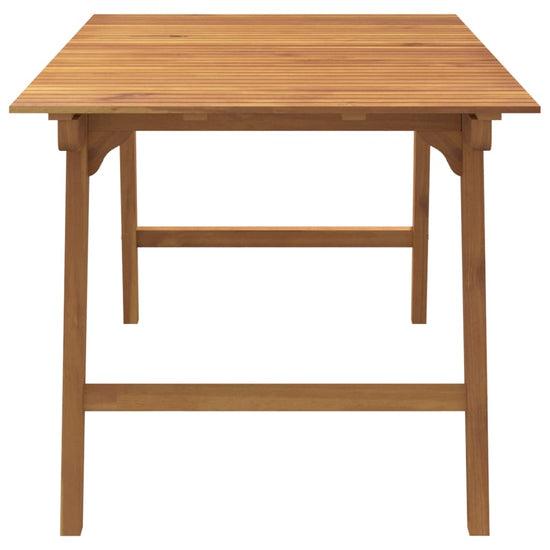 Tuintafel 150x90x75 cm massief acaciahout MeubelReus