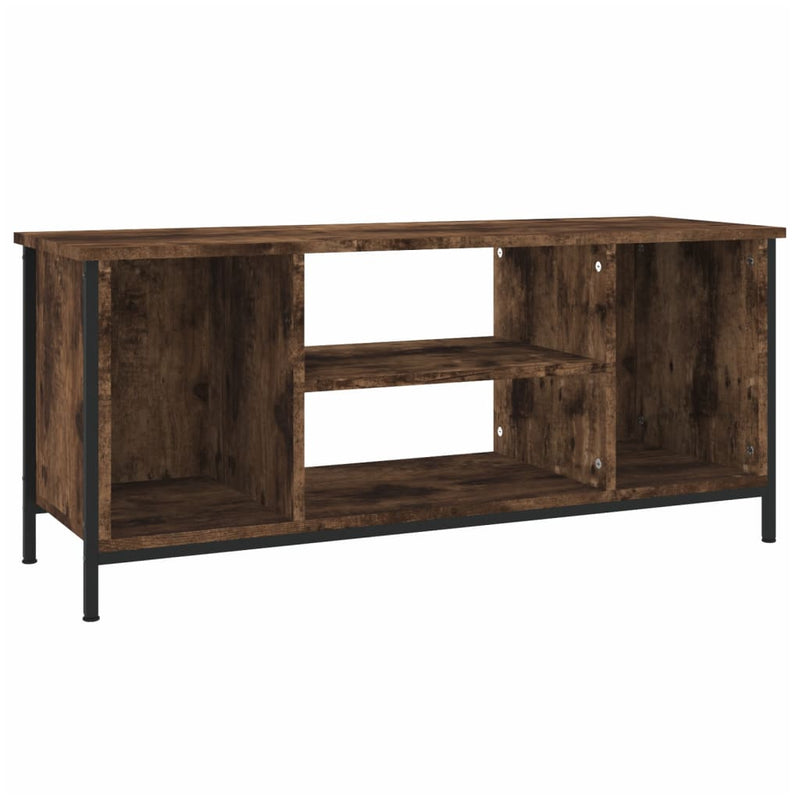Tv-meubel 102x35x45 cm bewerkt hout gerookt eikenkleurig MeubelReus