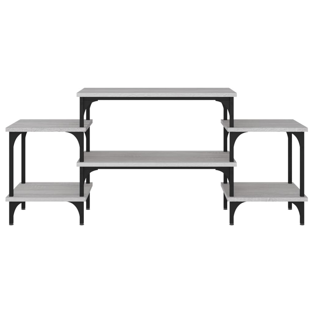 Tv-meubel 117x35x52 cm bewerkt hout grijs sonoma eikenkleurig MeubelReus