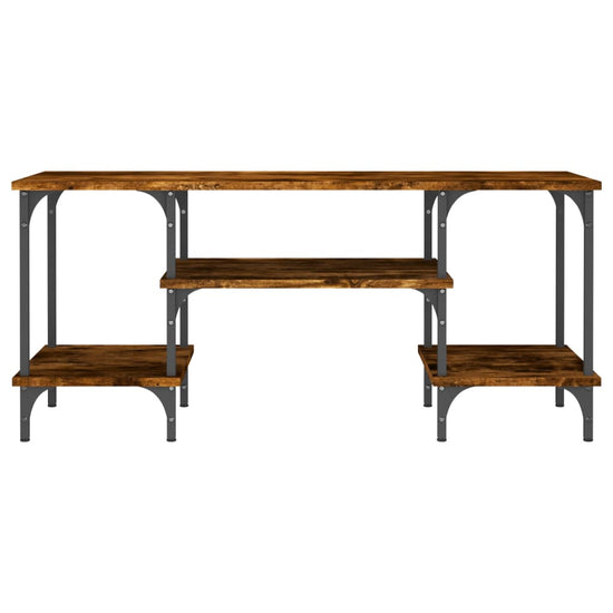 Tv-meubel 102x35x45,5 cm bewerkt hout gerookt eikenkleurig MeubelReus