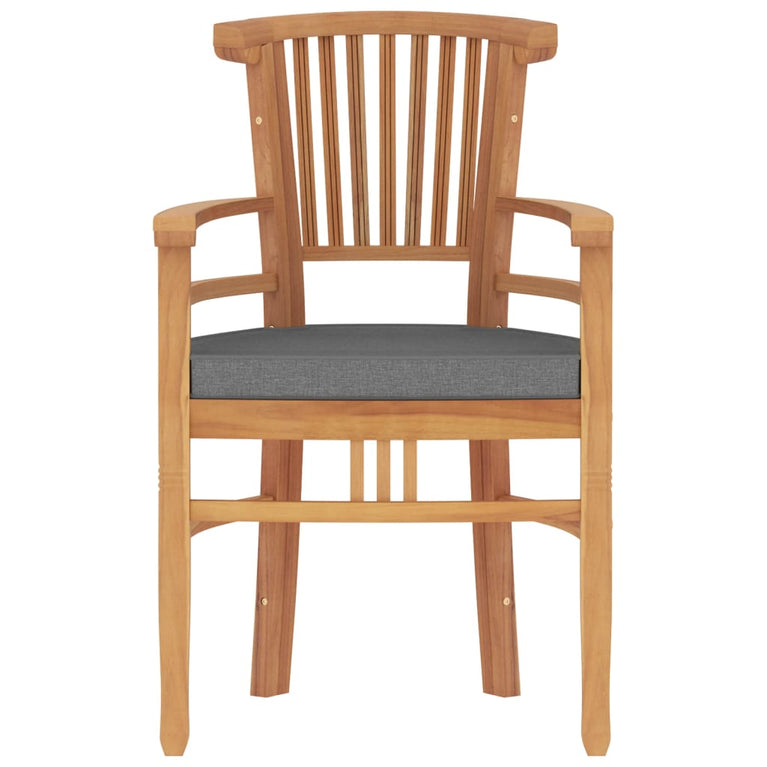 7-delige Tuinset massief teakhout