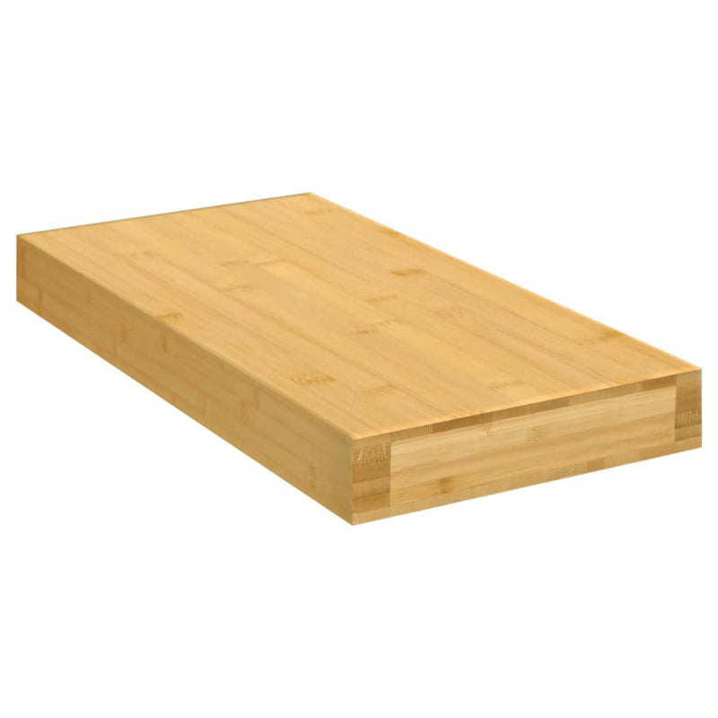Wandschap 40x20x4 cm bamboe MeubelReus