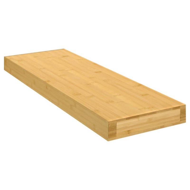 Wandschap 60x20x4 cm bamboe MeubelReus