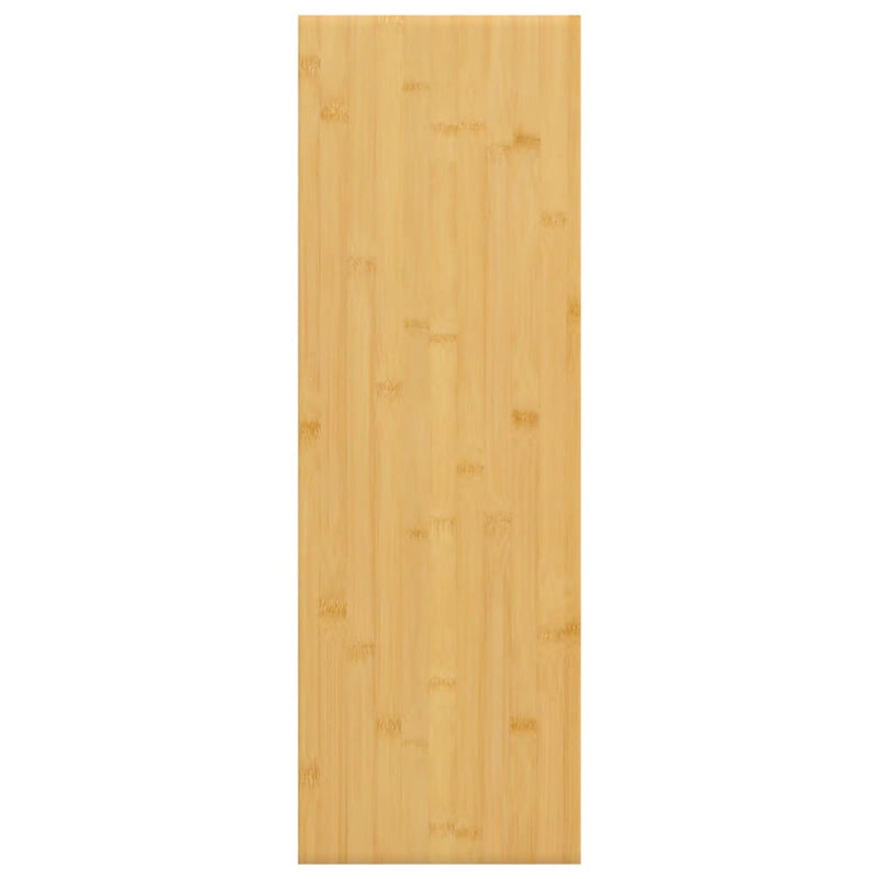 Wandschap 60x20x4 cm bamboe MeubelReus