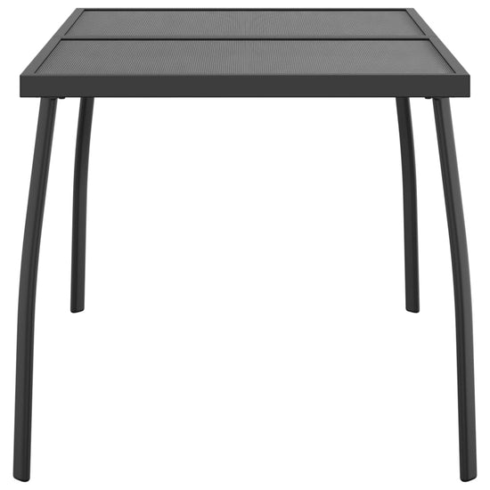 Tuintafel 110x80x72 cm staalgaas antracietkleurig MeubelReus