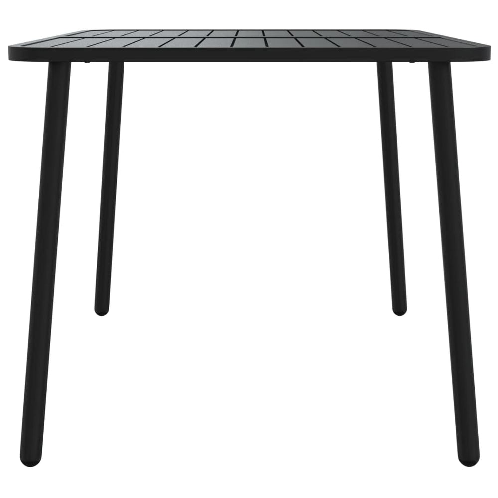 Tuintafel 110x80x71 cm staal antracietkleurig MeubelReus