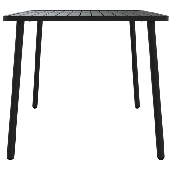 Tuintafel 110x80x71 cm staal antracietkleurig MeubelReus