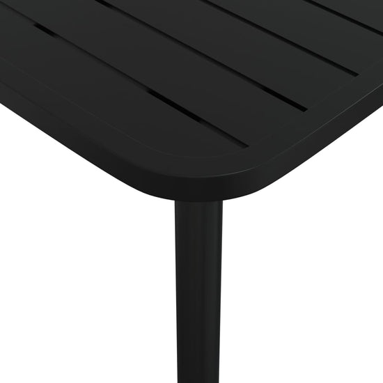 Tuintafel 110x80x71 cm staal antracietkleurig MeubelReus