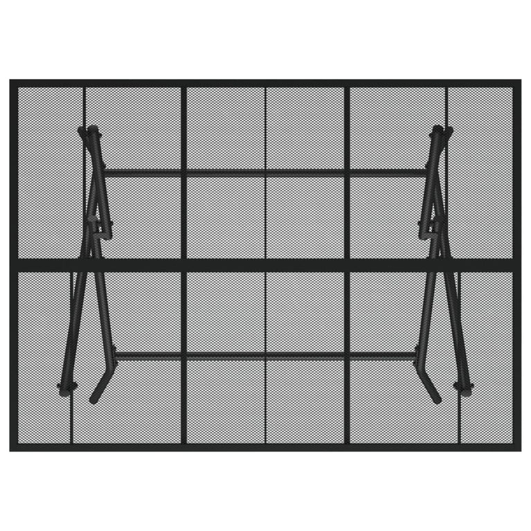 Tuintafel inklapbaar 110x80x72 cm staalgaas antracietkleurig MeubelReus