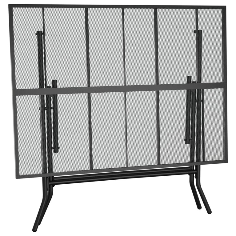 Tuintafel inklapbaar 110x80x72 cm staalgaas antracietkleurig MeubelReus