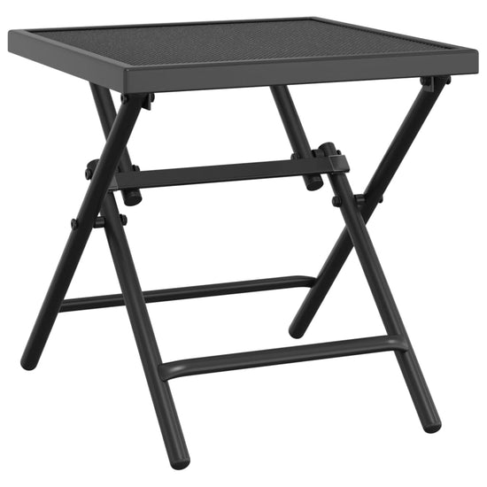 Tuintafel 38x38x38 cm staalgaas antracietkleurig MeubelReus