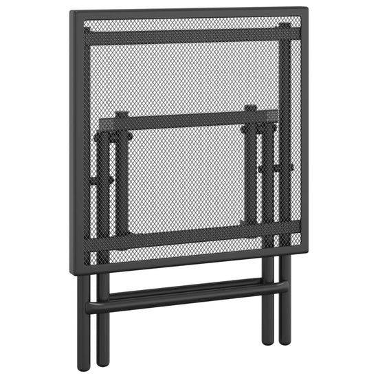 Tuintafel 38x38x38 cm staalgaas antracietkleurig MeubelReus