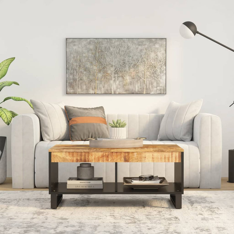 Salontafel 90x50x40 cm massief mangohout MeubelReus