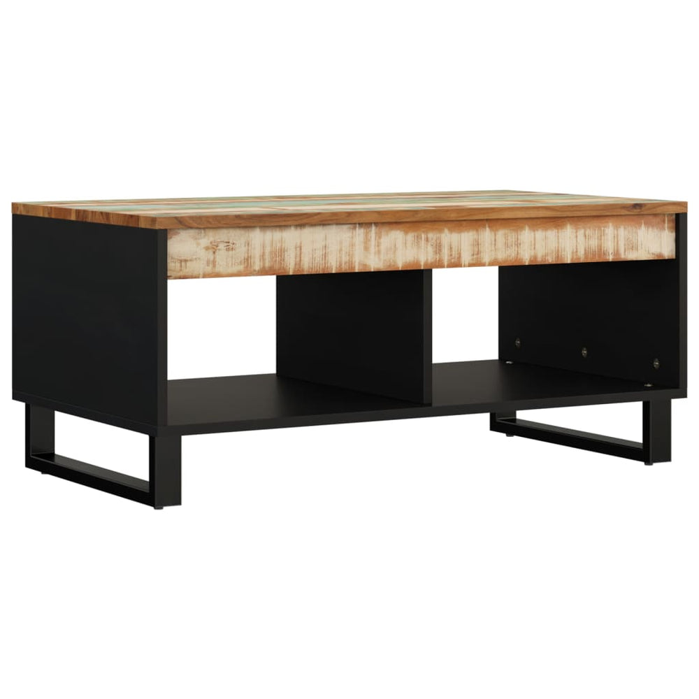 Salontafel 90x50x40 cm massief gerecycled hout MeubelReus
