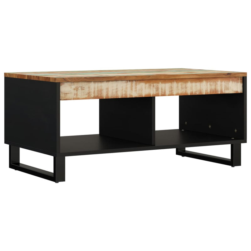 Salontafel 90x50x40 cm massief gerecycled hout MeubelReus