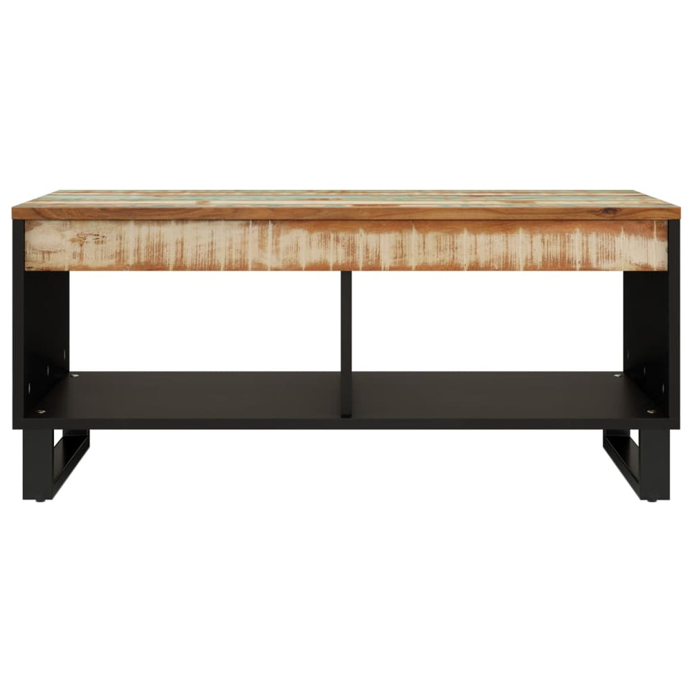 Salontafel 90x50x40 cm massief gerecycled hout MeubelReus