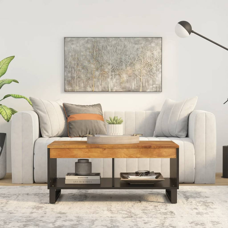 Salontafel 90x50x40 cm massief mangohout MeubelReus