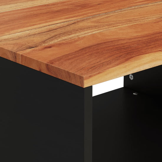 Salontafel 60x50x40 cm massief acaciahout MeubelReus