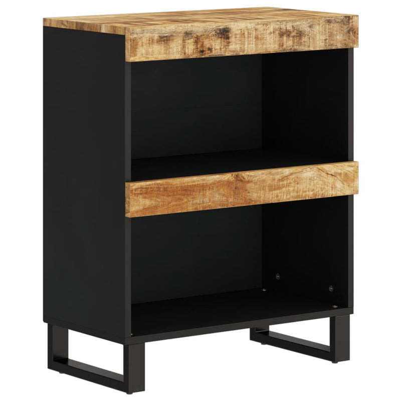 Bijzetkast 60x33x75 cm massief mangohout MeubelReus