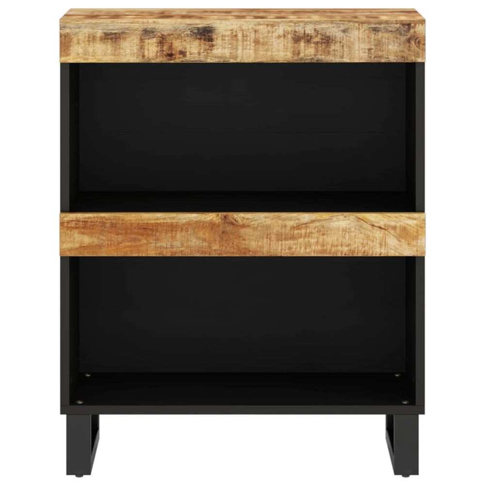 Bijzetkast 60x33x75 cm massief mangohout MeubelReus