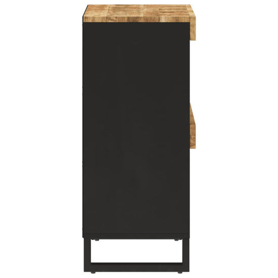 Bijzetkast 60x33x75 cm massief mangohout MeubelReus