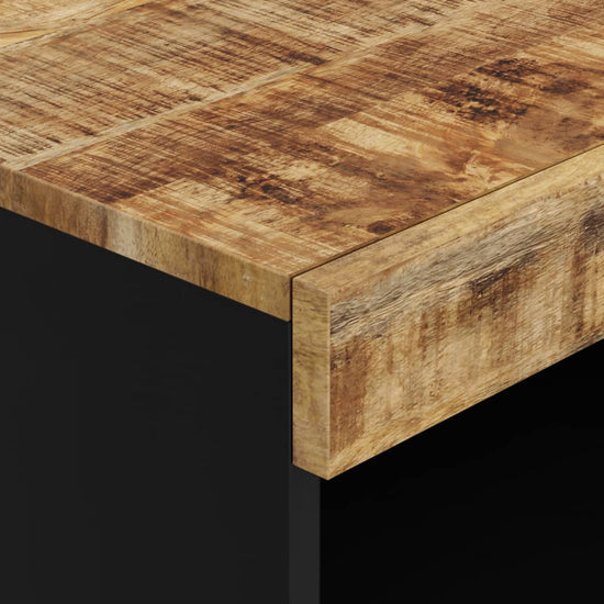 Bijzetkast 60x33x75 cm massief mangohout MeubelReus