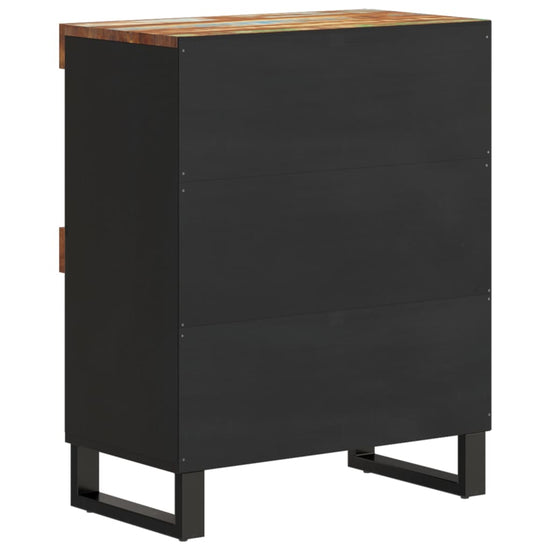 Bijzetkast 60x33x75 cm massief gerecycled hout MeubelReus
