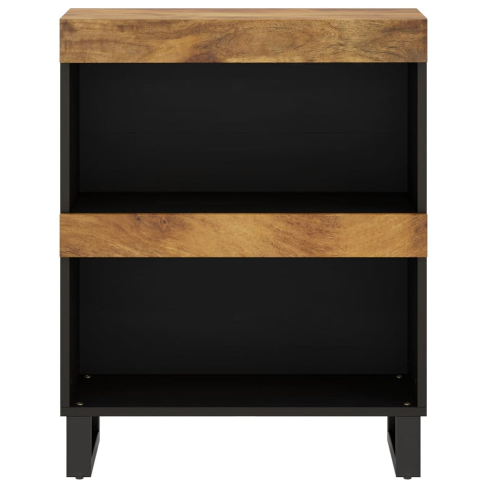 Bijzetkast 60x33x75 cm massief mangohout MeubelReus