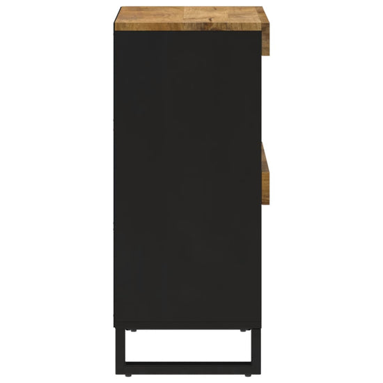 Bijzetkast 60x33x75 cm massief mangohout MeubelReus