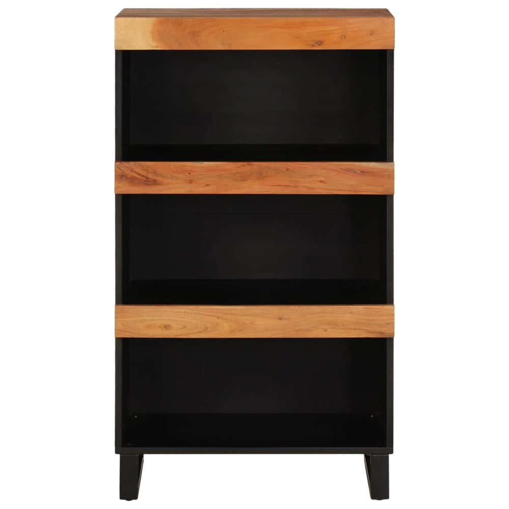 Bijzetkast 60x33x107 cm massief acaciahout MeubelReus