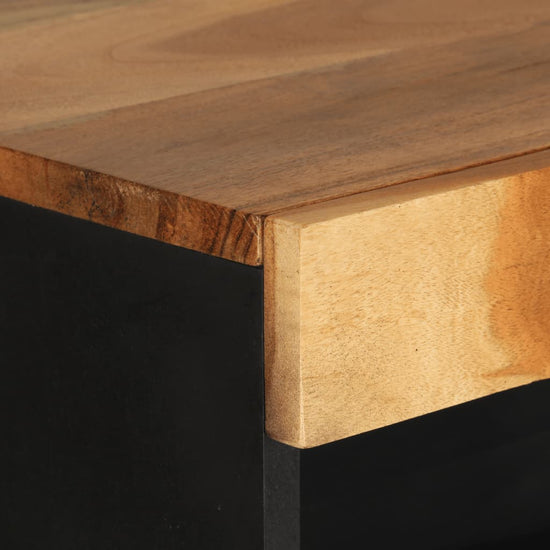 Bijzetkast 60x33x107 cm massief acaciahout MeubelReus