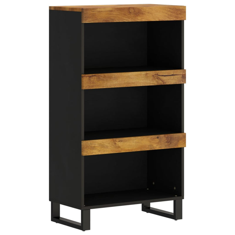 Bijzetkast 60x33x107 cm massief mangohout MeubelReus
