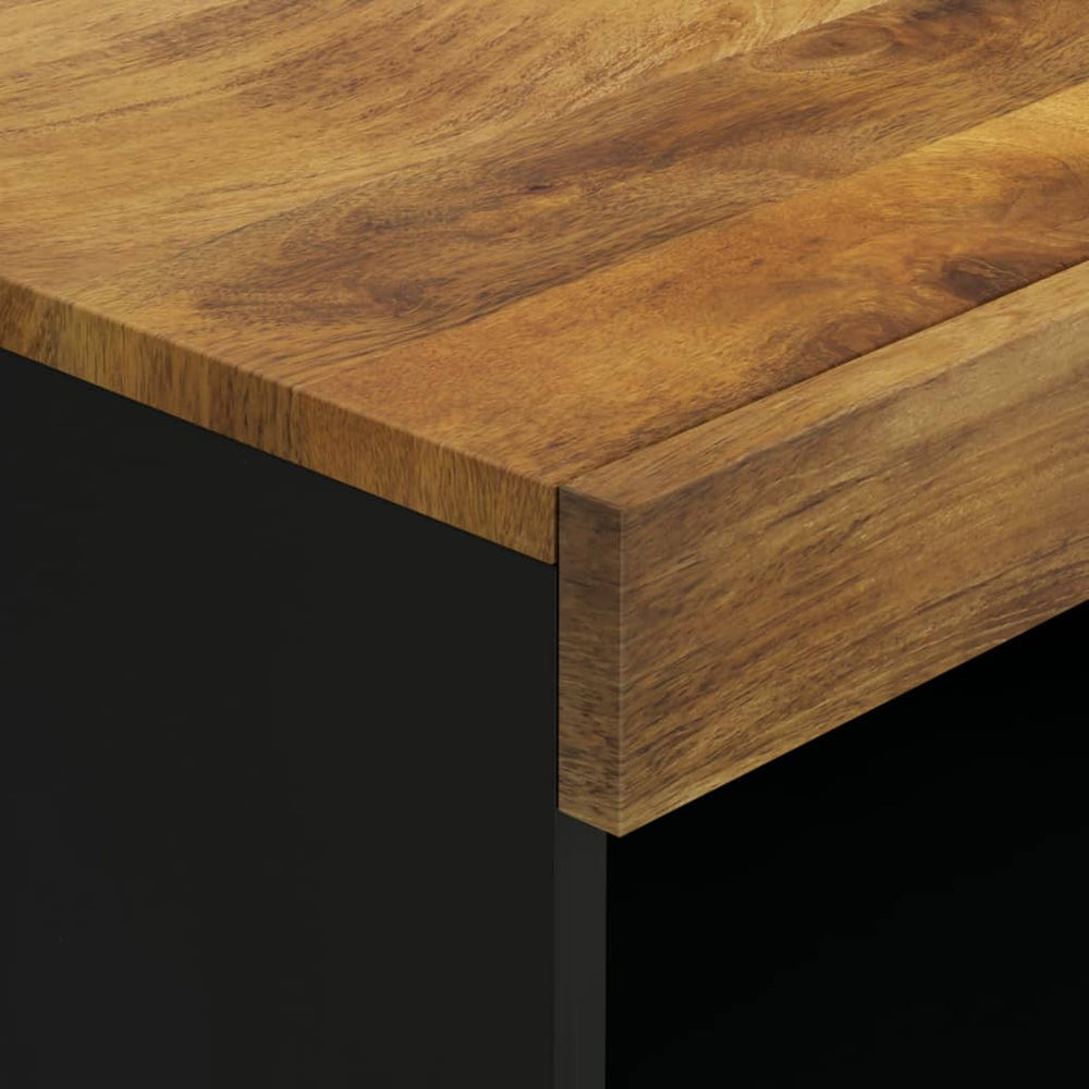 Bijzetkast 60x33x107 cm massief mangohout MeubelReus