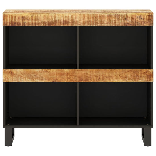 Bijzetkast 85x33x75 cm massief mangohout MeubelReus
