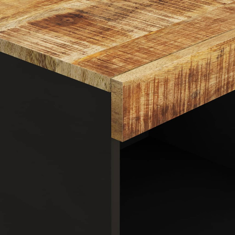 Bijzetkast 85x33x75 cm massief mangohout MeubelReus