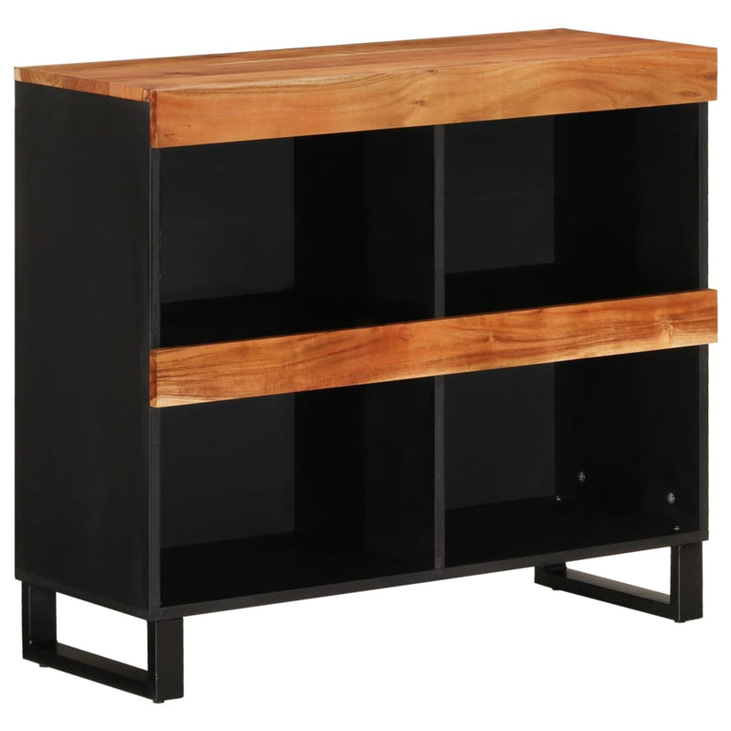 Bijzetkast 85x33x75 cm massief acaciahout MeubelReus